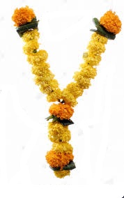 small pooja garland