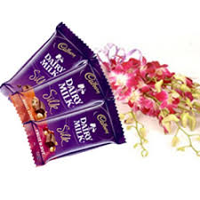 3 silk bars 5 orchids bouquet