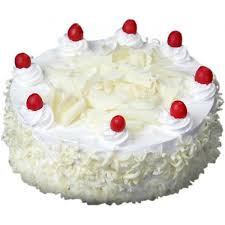 1/2 kg white forest cake